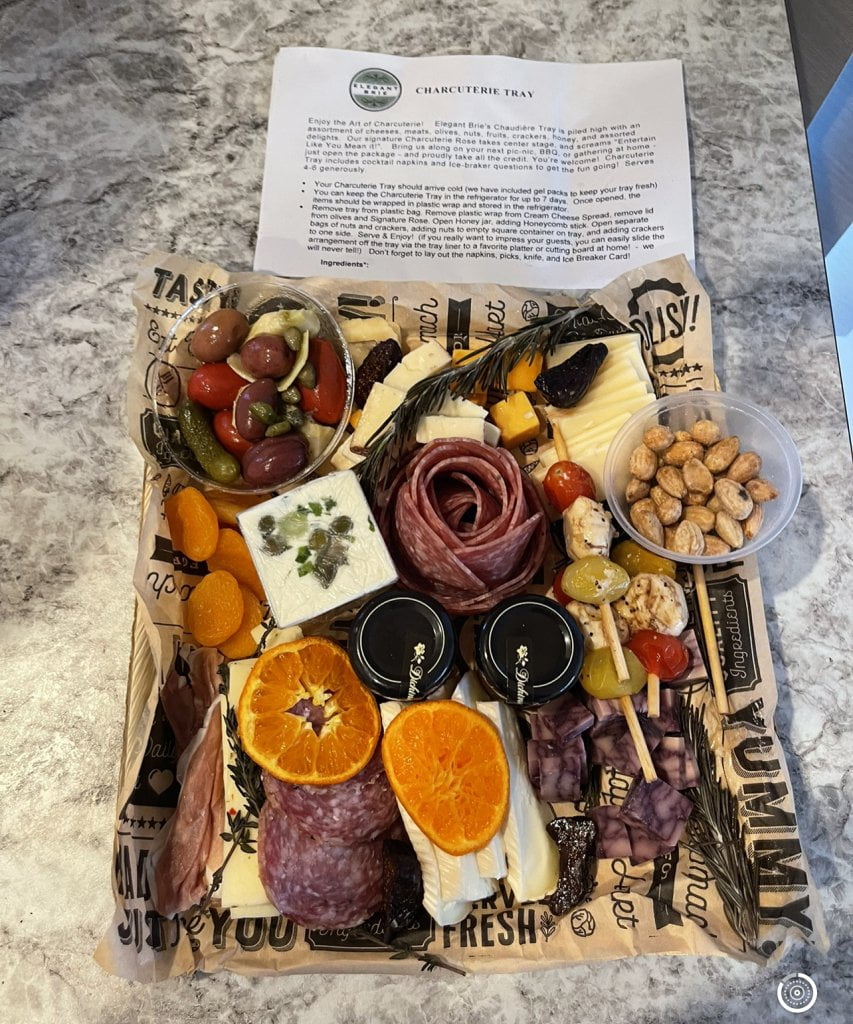 a picture of a charcuterie tray