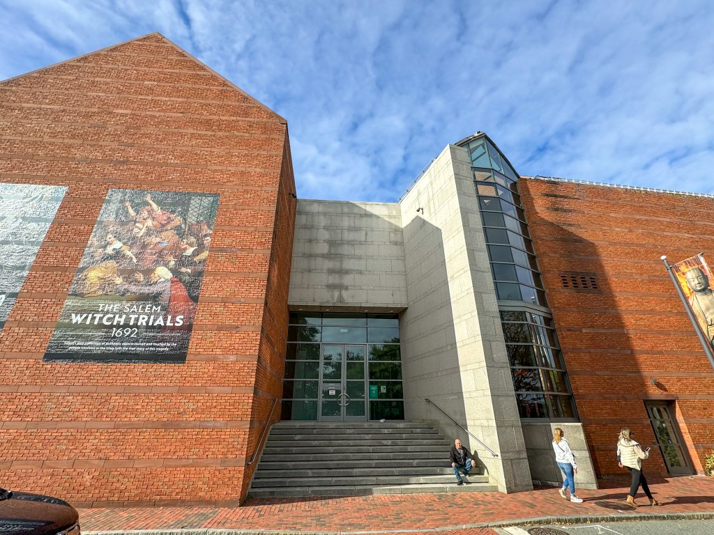 the outside of the Peabody-Essex museum