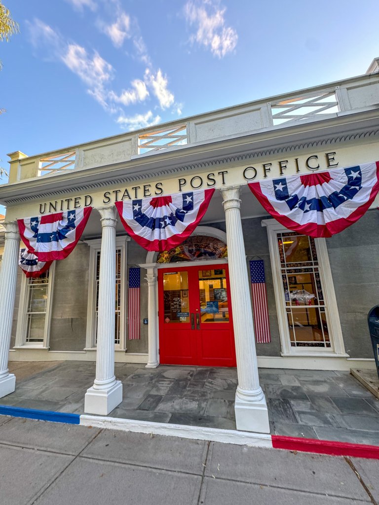 United States Post Office in Bristol Rhode Island